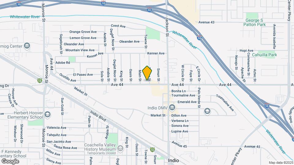 43965 Towne St Mapa y Detalles de la Ubicación