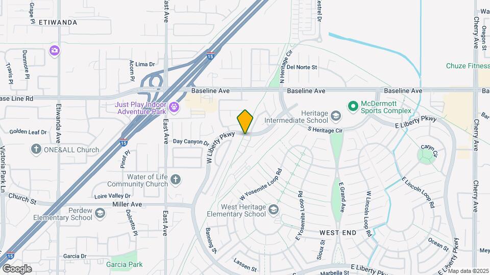 7543 W Liberty Pkwy Map and Location Details