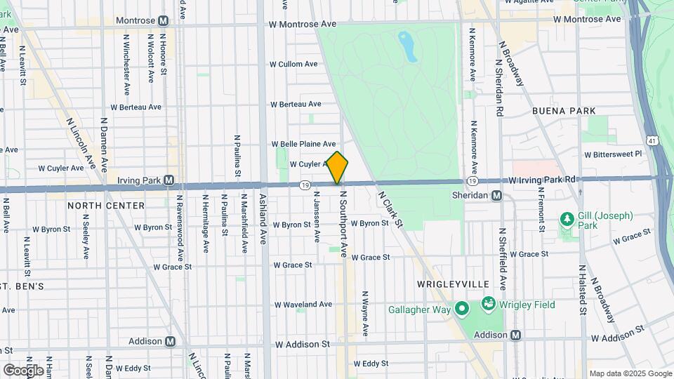 1403-1411 W Irving Park Rd Map and Location Details