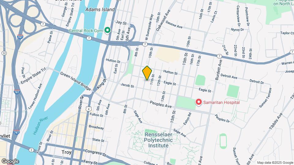 196 10th St Map and Location Details