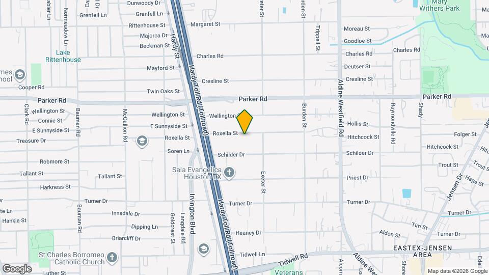 1720 Roxella St Map and Location Details