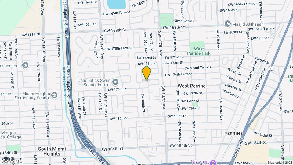 17510 SW 108th Ave Map and Location Details