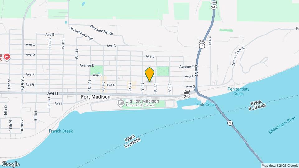 517-519 Ave G Mapa y Detalles de la Ubicación