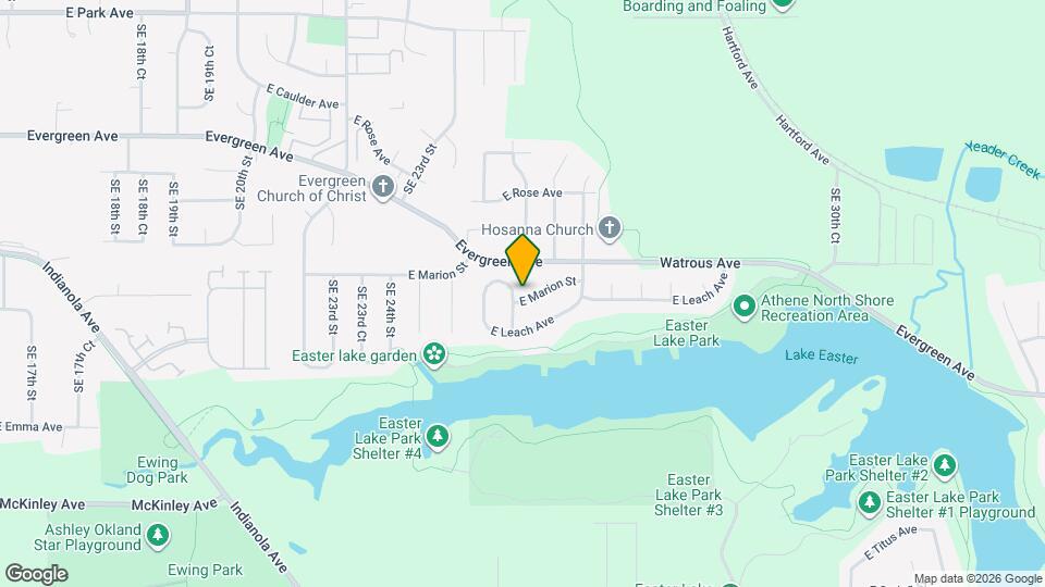 4025 SE 25th St Map and Location Details