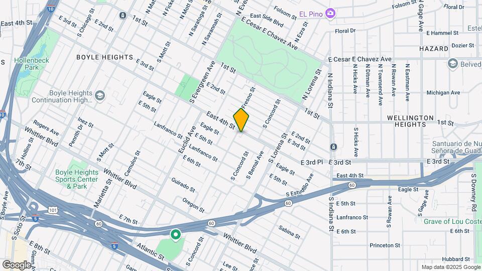 3210 E 4th St Mapa y Detalles de la Ubicación