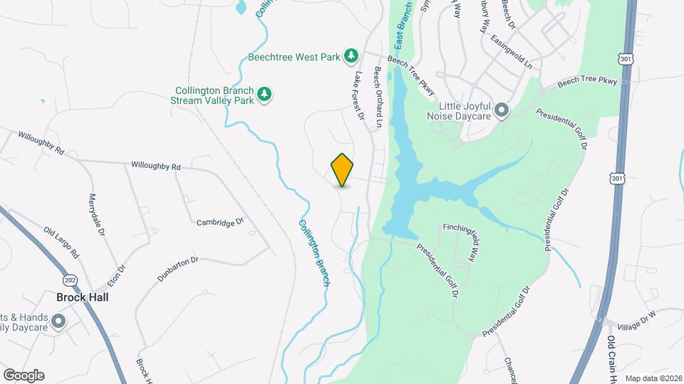 3010 Winterbourne Dr Map and Location Details