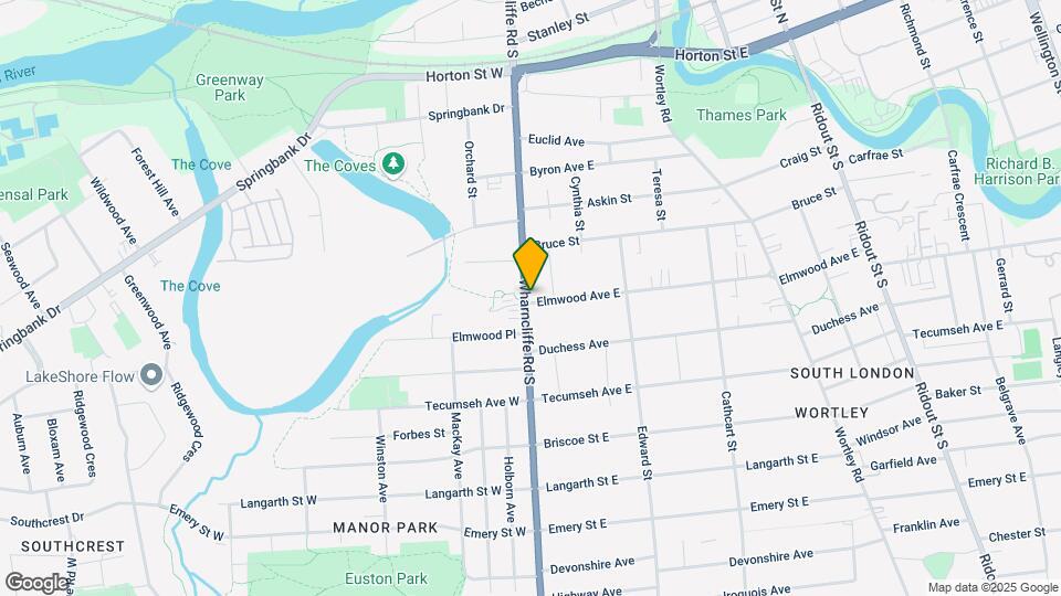 204-204 Wharncliffe Rd S Map and Location Details