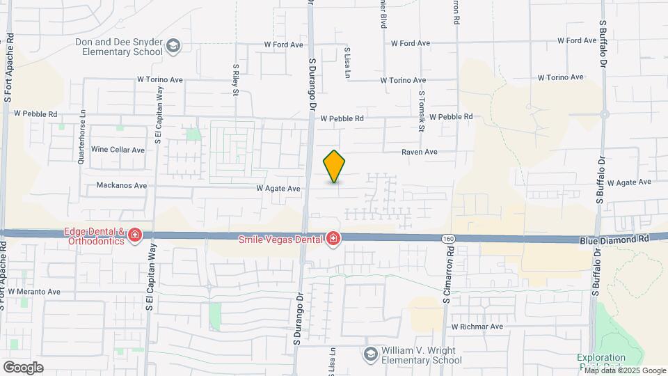 8472 W Agate Ave Map and Location Details