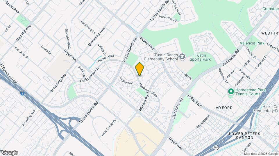 2540 San Saba St Map and Location Details