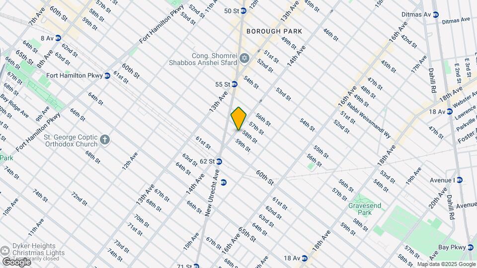 5801 14th Ave Mapa y Detalles de la Ubicación