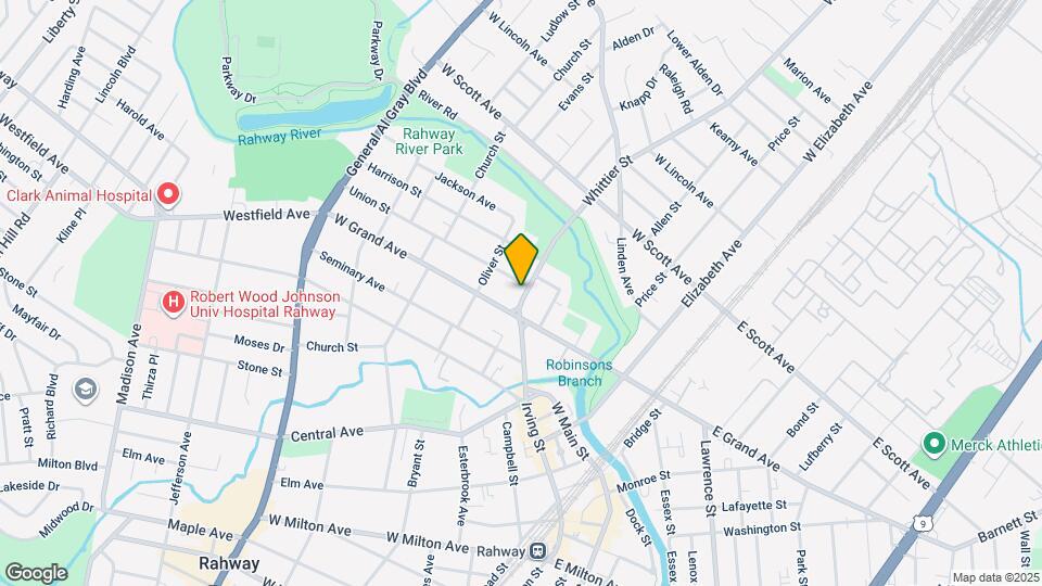 1772 Whittier St Map and Location Details
