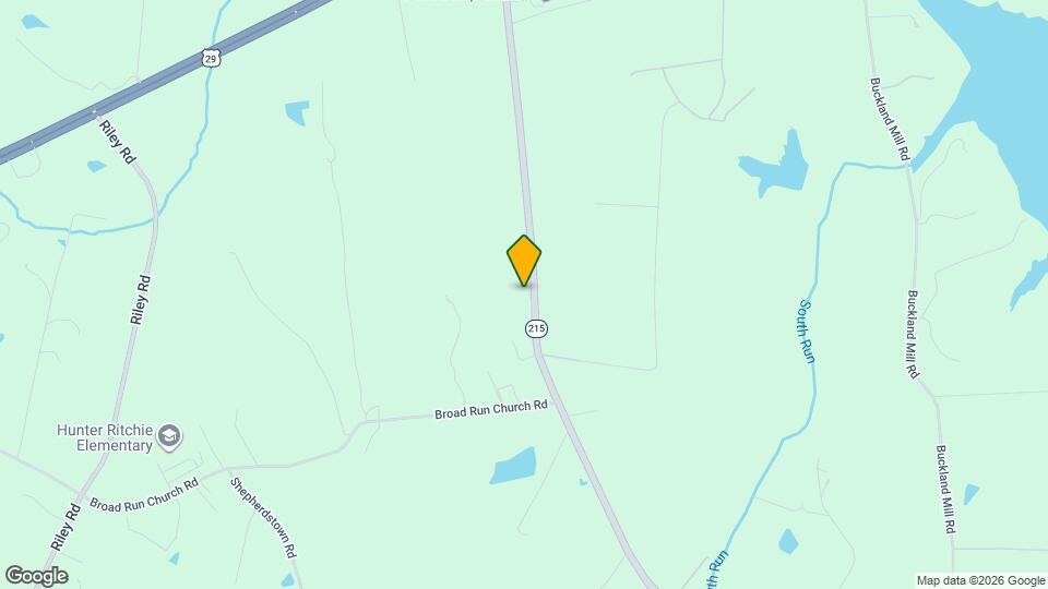 6480 Vint Hill Rd Map and Location Details
