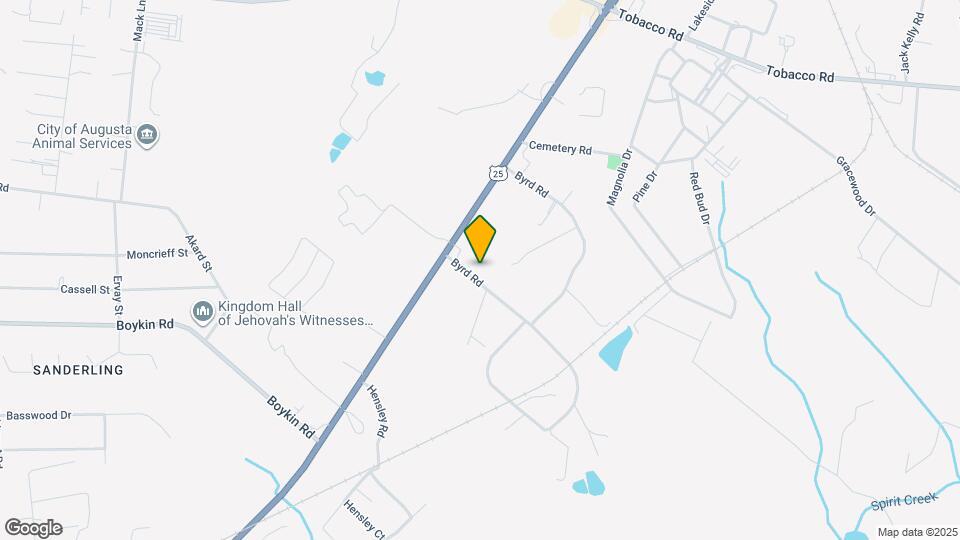 3718A Byrd Rd Map and Location Details