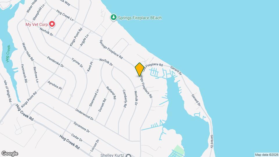 1137 Springs Fireplace Rd Map and Location Details