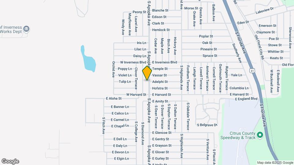 1147 S Apopka Ave Map and Location Details
