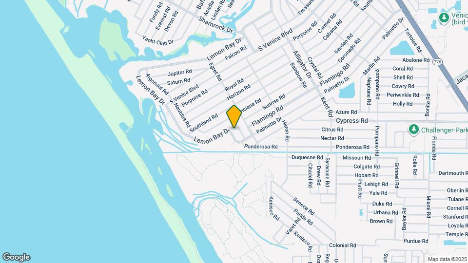 5163 Lemon Bay Dr Map and Location Details
