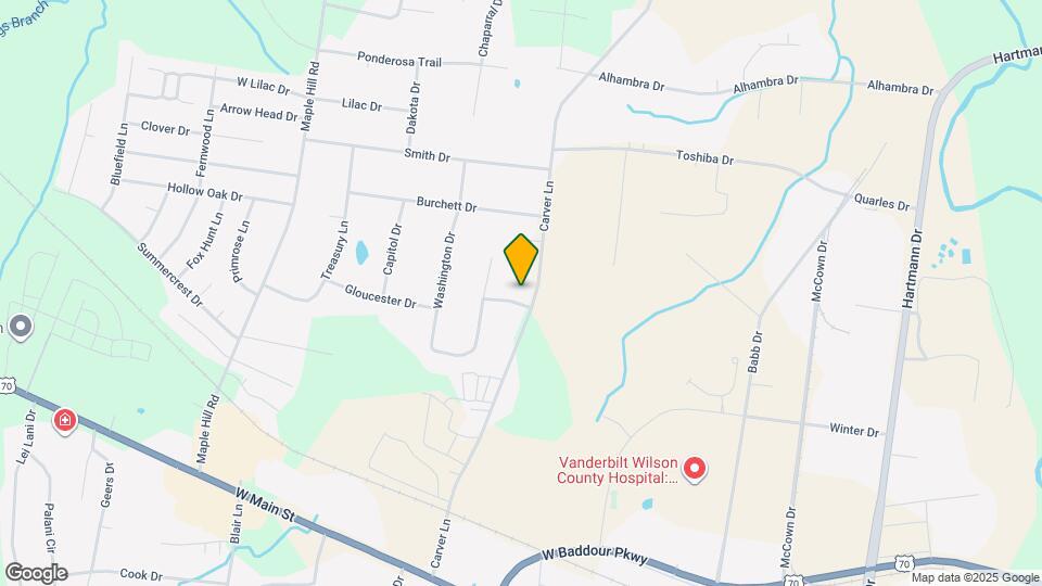 1503 Whitmore St Map and Location Details