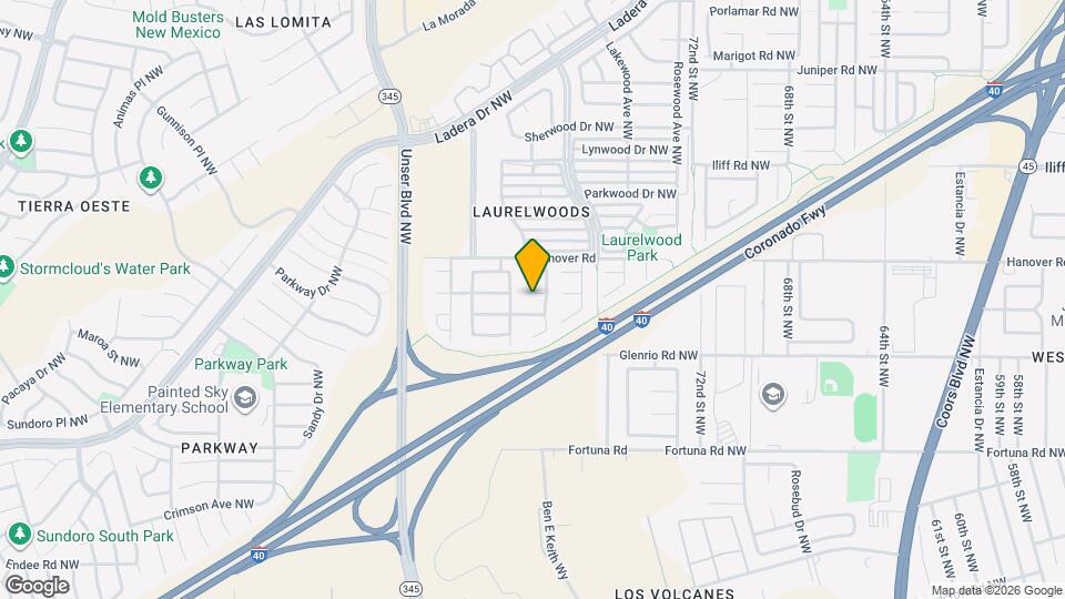 7708 Amy Marie Ct NW Map and Location Details