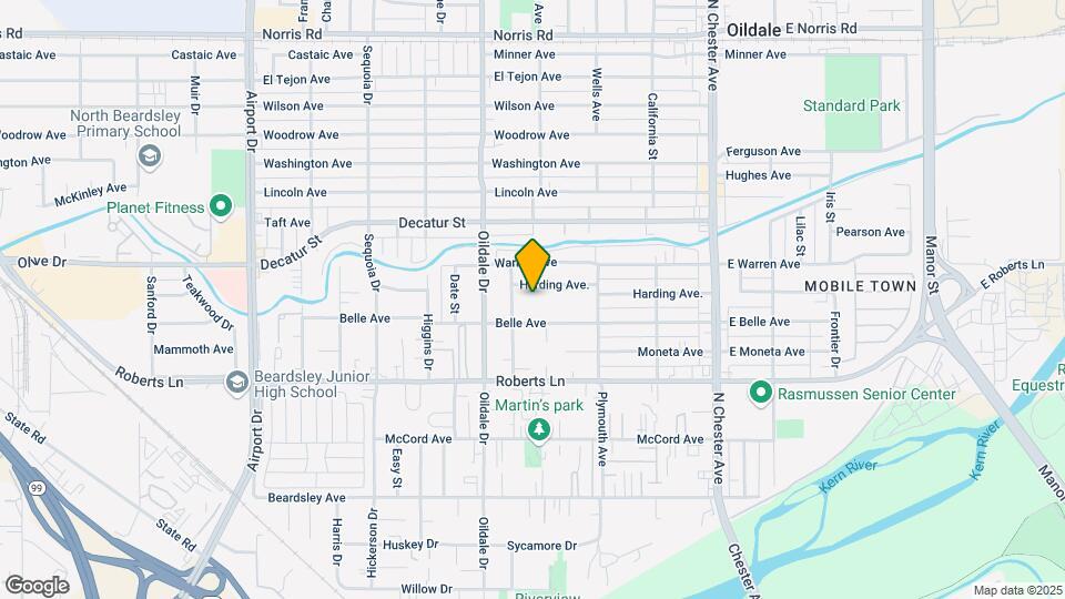 329 Harding Ave. Map and Location Details
