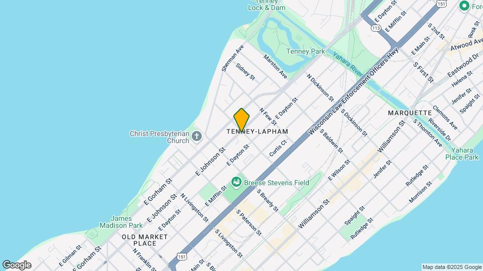 1049 E Johnson St Mapa y Detalles de la Ubicación