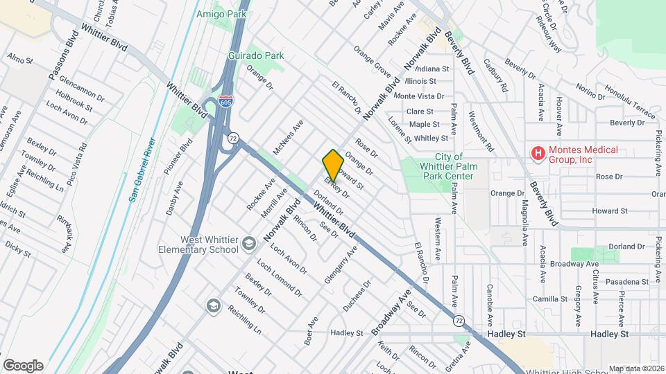 10828 El Rey Dr, Unit 0 Map and Location Details