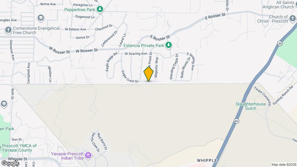 1476 Eagle Crest Dr Map and Location Details