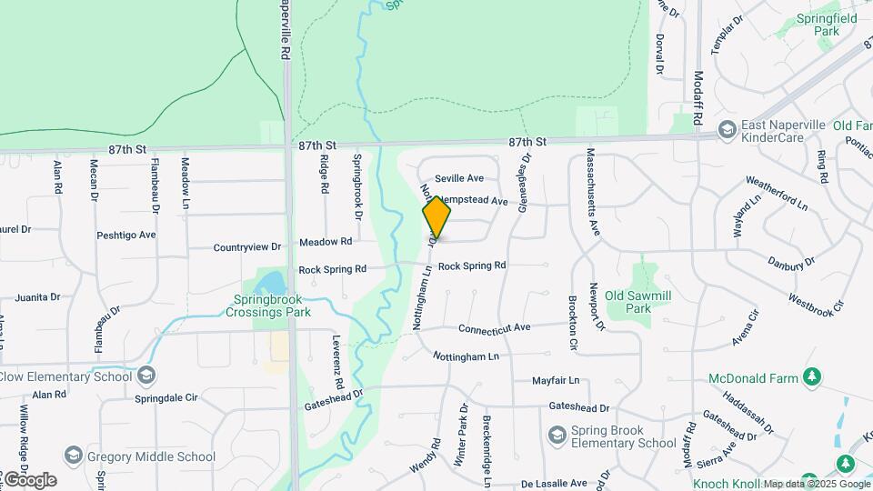 2304 Nottingham Dr Map and Location Details