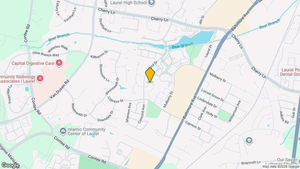 14046 Vista Dr Map and Location Details