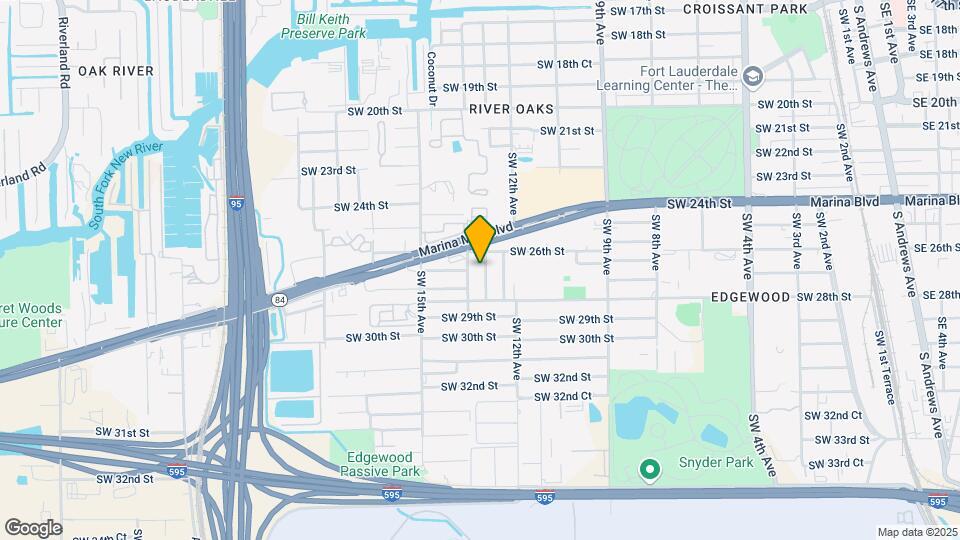 2631 SW 13th Ave-Unit -3 Map and Location Details