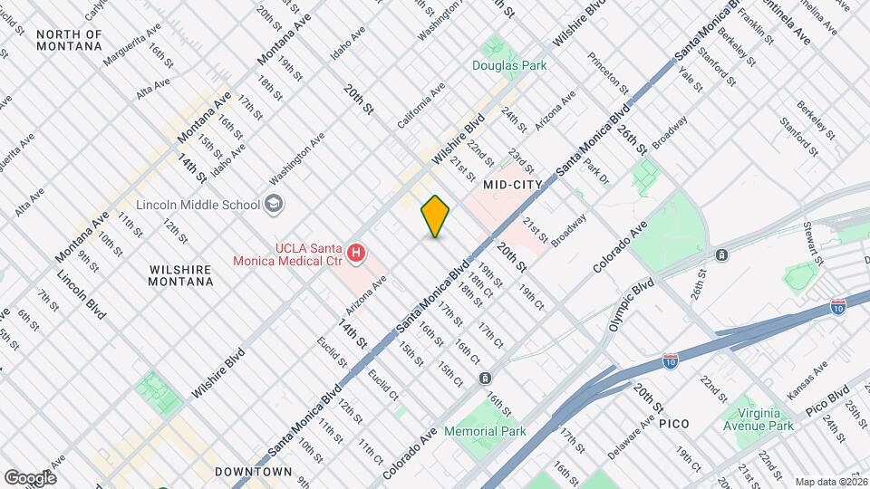 1313 18th St, Unit 3 Map and Location Details