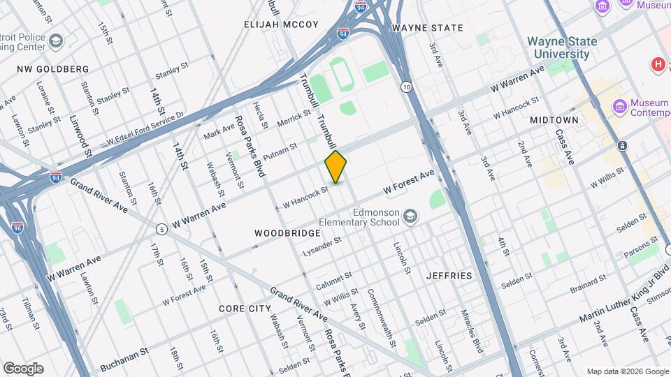 4766 Commonwealth St, Unit 1N Map and Location Details