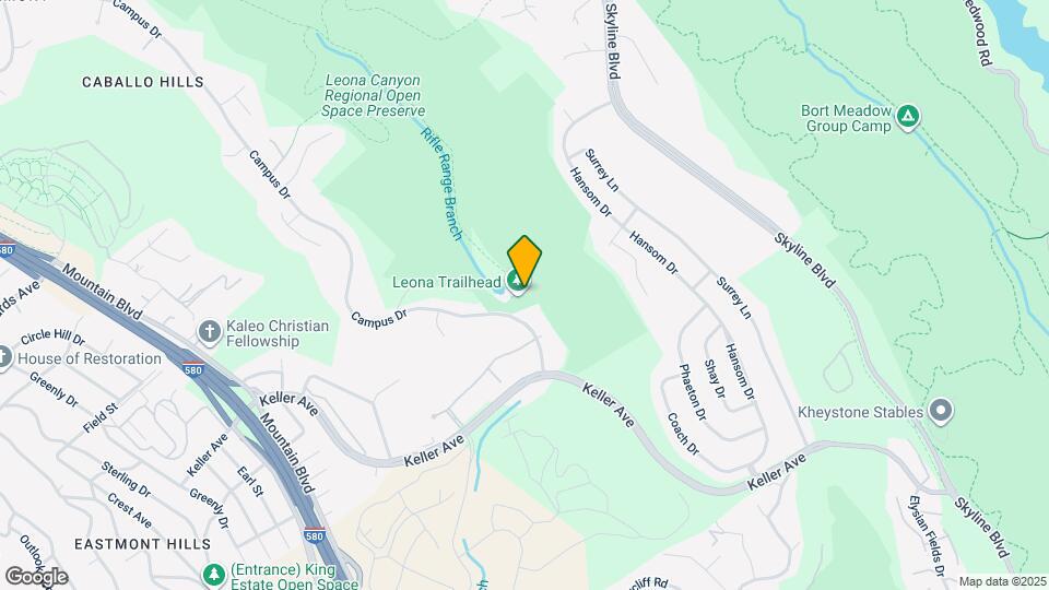 760 Canyon Oaks Dr Map and Location Details