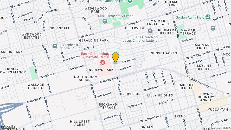 1806 Mc Donald St Map and Location Details