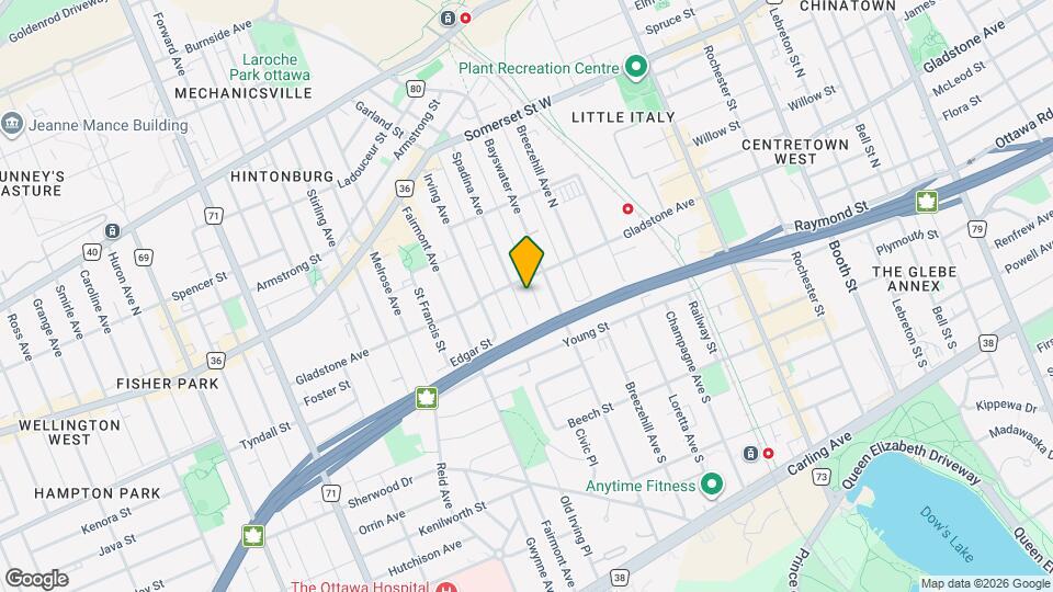 133 Spadina Ave Map and Location Details