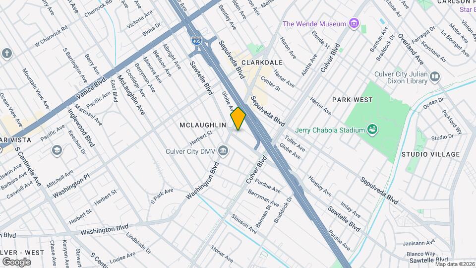 4216 Sawtelle Blvd, Unit Front Map and Location Details
