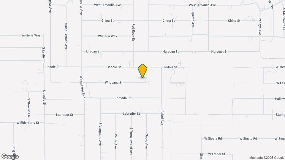 1230 W Iguana St Map and Location Details