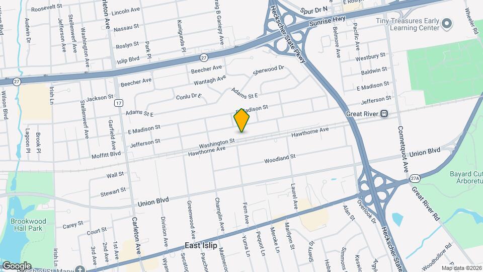 8587-87 Washington St Map and Location Details