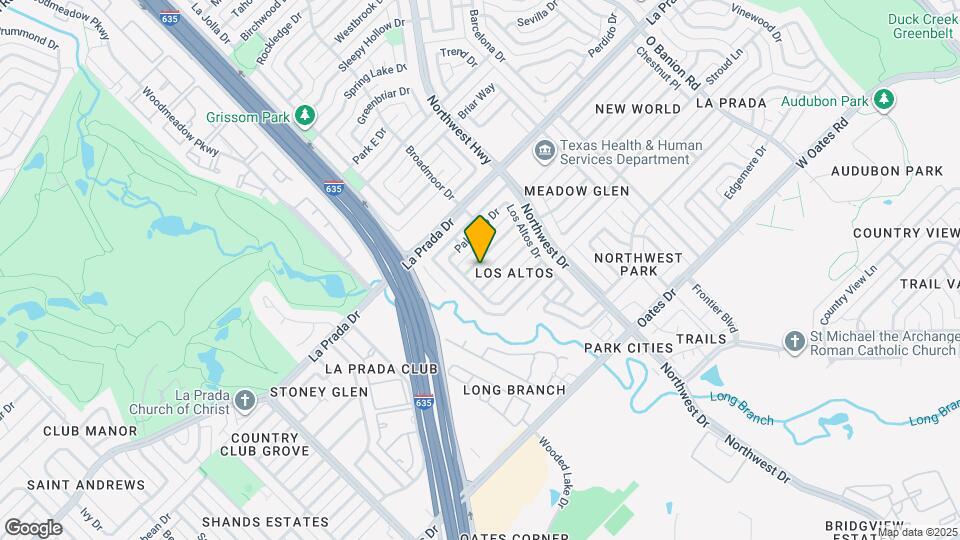 1828 Alameda Dr Map and Location Details