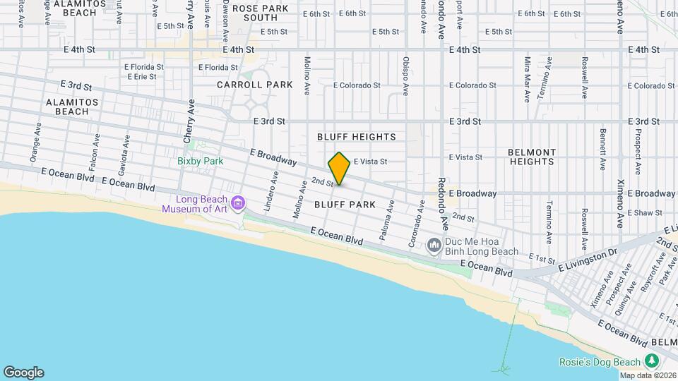 2810 E. 2nd St. Mapa y Detalles de la Ubicación