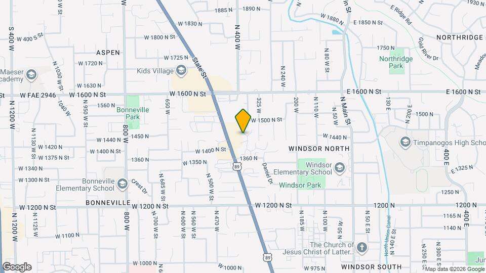 1445 N Amiron Way, Unit Apt D Map and Location Details