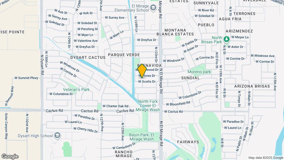 12414 W Scotts Dr Map and Location Details