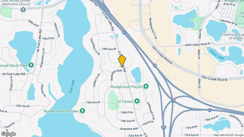 7731 Berkshire Way Map and Location Details