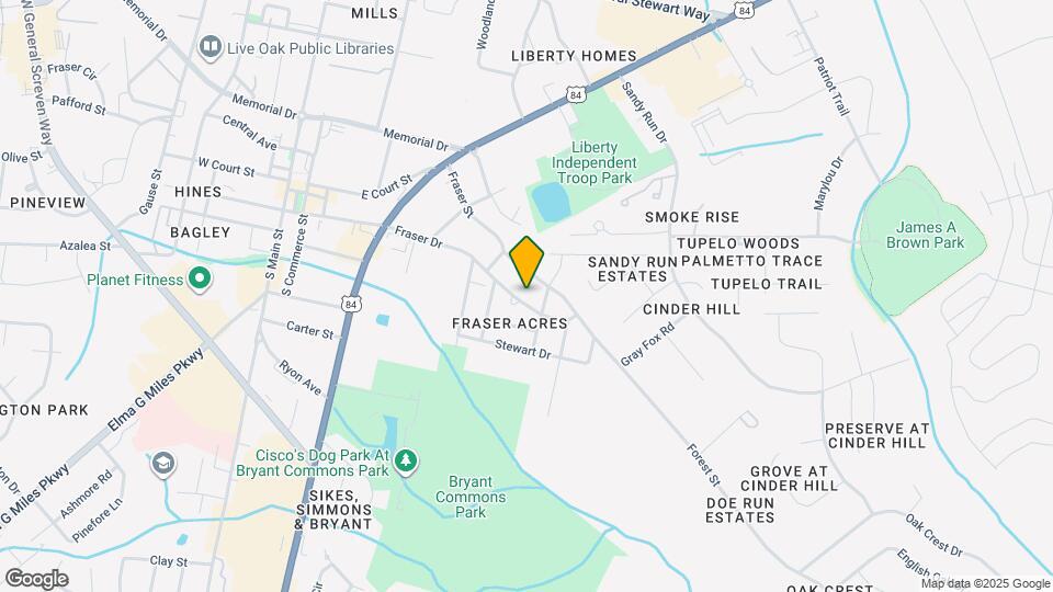 515 Fraser Dr Map and Location Details