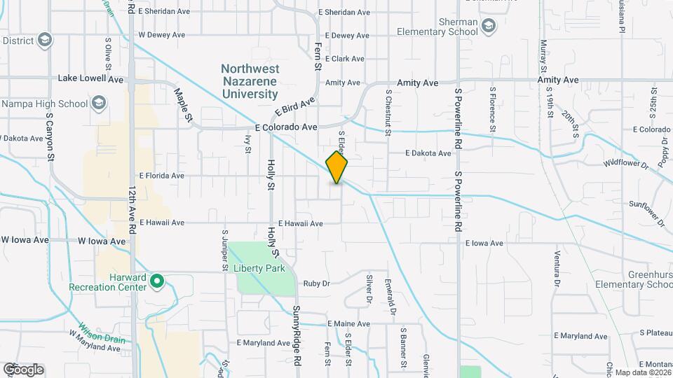 1215 S Elder St, Unit 1215 S. Elder St. Mapa y Detalles de la Ubicación