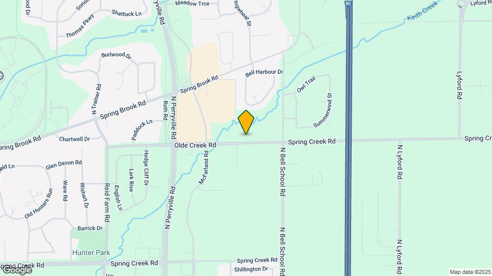 7330 Olde Creek Rd Map and Location Details