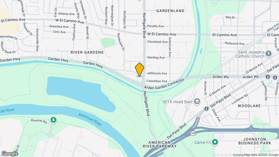 630 Garden Hwy Map and Location Details