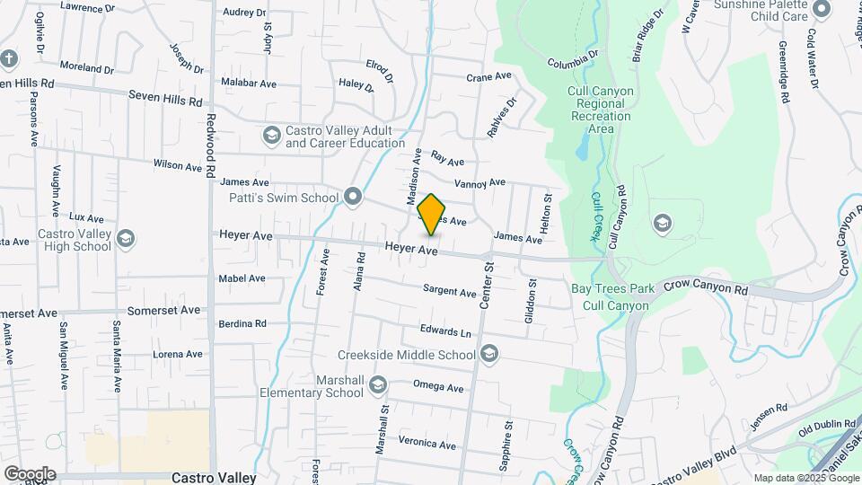4664 Heyer Ave Map and Location Details