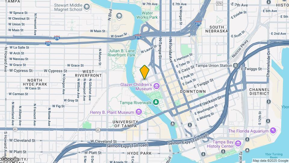 300 W Tyler St Map and Location Details