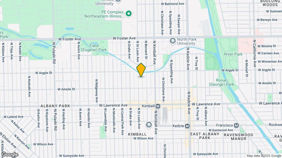 4939 N Saint Louis Ave, Unit 2S Mapa y Detalles de la Ubicación