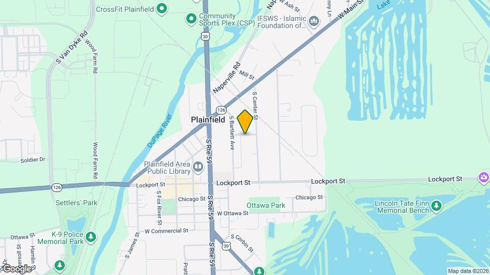 23821 W Amboy St Map and Location Details